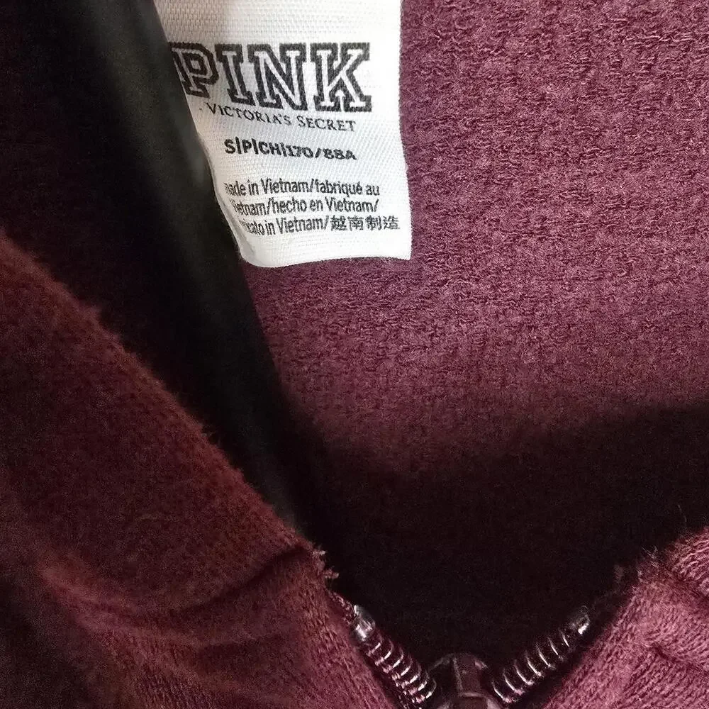 Victoria's Secret Women's burgundy red Hoodies